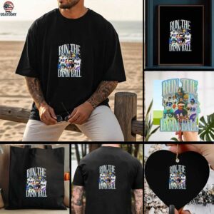 Run The Damn Ball Emmitt Smith Walter Payton Billy Sims Adrian Peterson graphic shirt