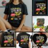 Ryan Blaney Checkered Flag Sports Black 2025 NASCAR Cup Series Playoffs Menards T Shirt