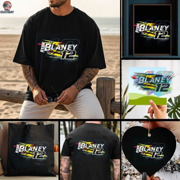 Ryan Blaney Team Penske Menards Car T Shirt