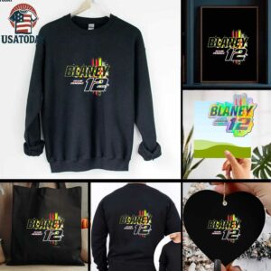 Ryan Blaney Team Penske Menards Cardell #12 Car T Shirt