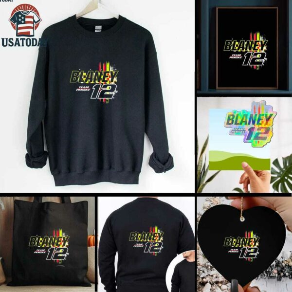 Ryan Blaney Team Penske Menards Cardell #12 Car T Shirt