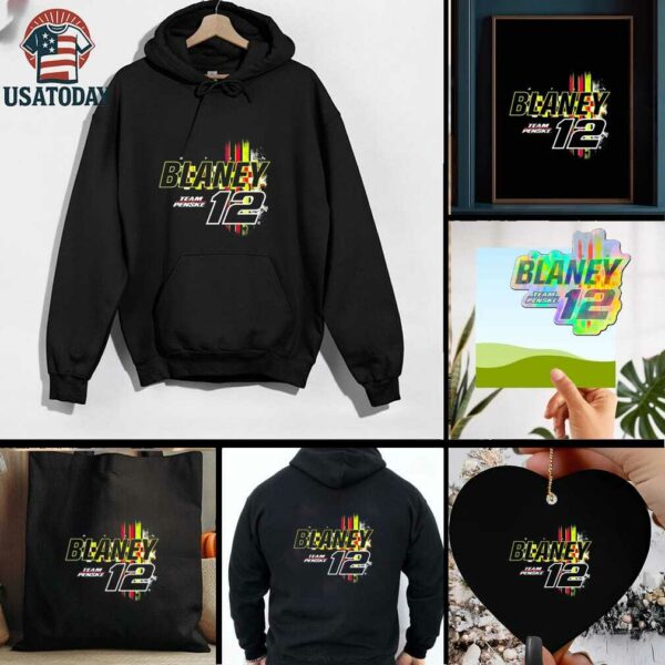 Ryan Blaney Team Penske Menards Cardell #12 Car T Shirt