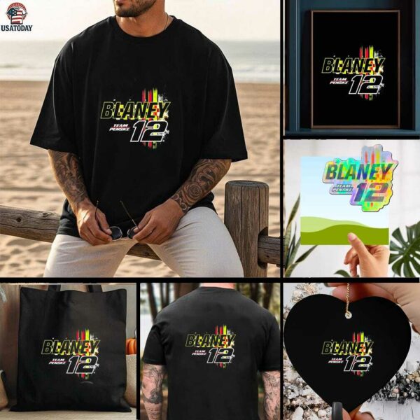 Ryan Blaney Team Penske Menards Cardell #12 Car T Shirt