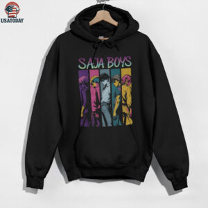 SAJA Boys Colorful Anime Inspired Shirt