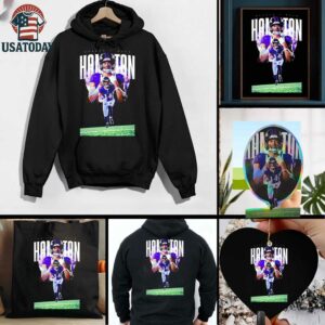 Safety I Kyle Hamilton Baltimore Ravens signature graphic shirt