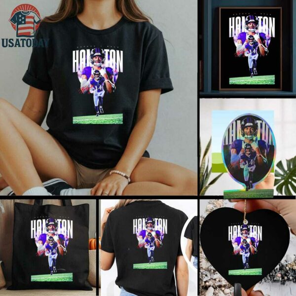 Safety I Kyle Hamilton Baltimore Ravens signature graphic shirt
