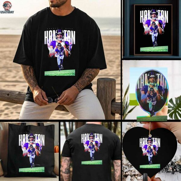 Safety I Kyle Hamilton Baltimore Ravens signature graphic shirt