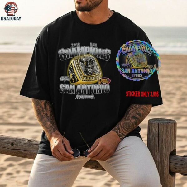 San Antonio Spurs 2014 NBA Championship Shirt