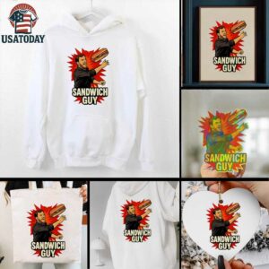 Sandwich Guy 2025 Protest Folk Hero shirt