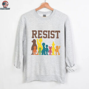 Save PBS Resist Political Protest Retro Public Hands Off Broadcasting Service Shirt
