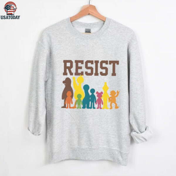 Save PBS Resist Political Protest Retro Public Hands Off Broadcasting Service Shirt