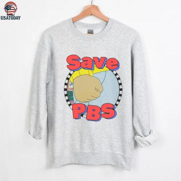 Save PBS Resist Save pbs Public Broadcasting Shirt