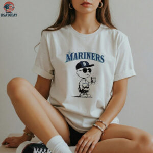 Seattle Mariners Washington Charlie Brown Los Angeles Dodgers fan shirt