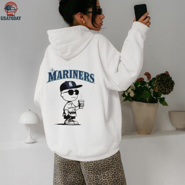 Seattle Mariners Washington Charlie Brown Los Angeles Dodgers fan shirt