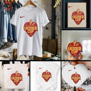 Seattle Mariners x San Diego Padres 2025 Vedder Cup Two Sided Shirt