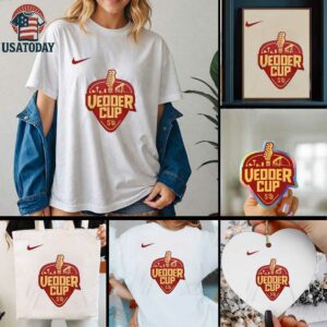 Seattle Mariners x San Diego Padres 2025 Vedder Cup Two Sided Shirt