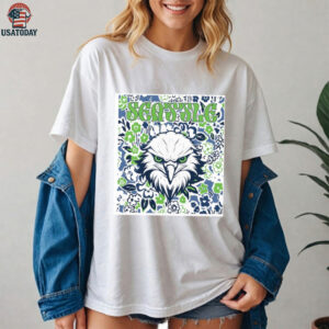 Seattle Team Mascot Floral Spirit Shirt