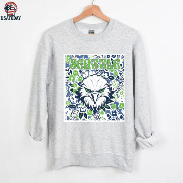 Seattle Team Mascot Floral Spirit Shirt