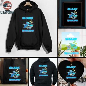 Shark weekend thug life shirt