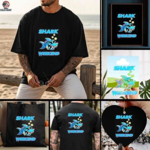Shark weekend thug life shirt