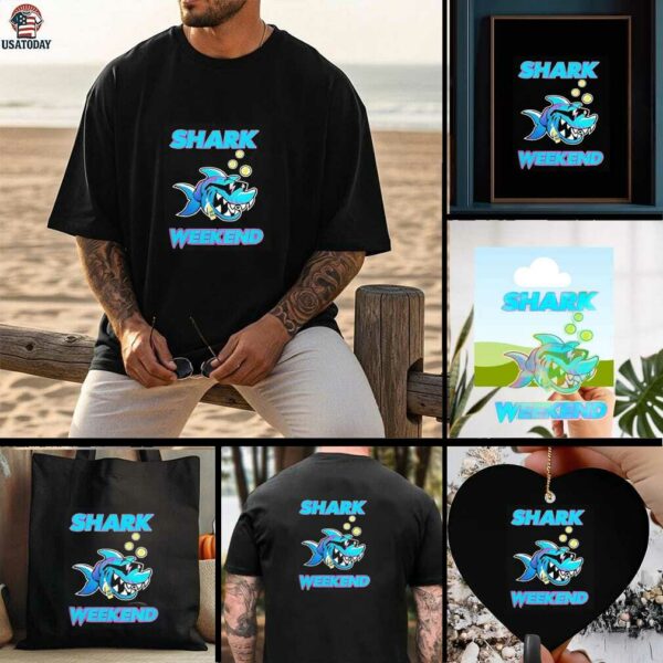 Shark weekend thug life shirt