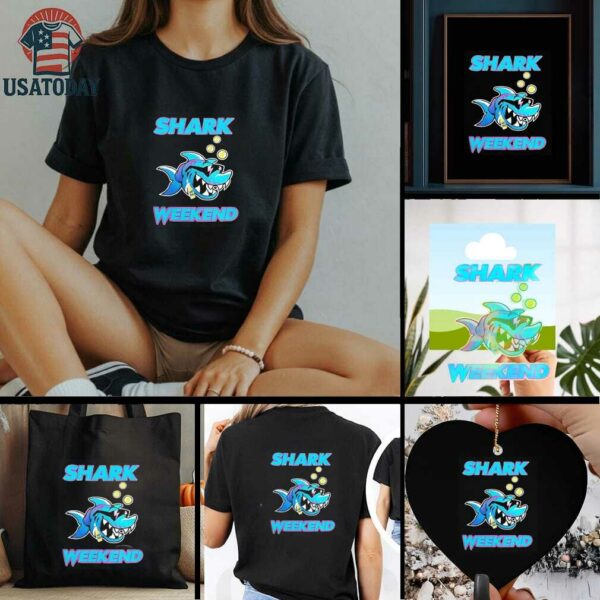 Shark weekend thug life shirt