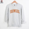 The Life of a Showgirl Glitter Text Swiftie T Shirt