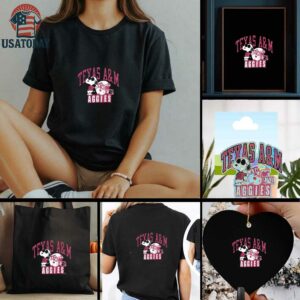 Snoopy Peanuts x Texas A&M Joe Cool Football shirt