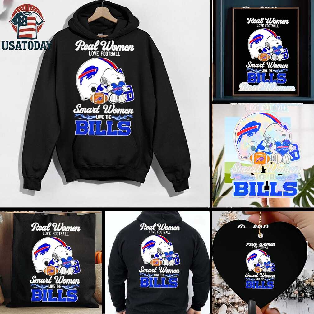 Snoopy real women love football smart women love the Buffalo Bills shirt Snoopy real women love football smart women love the Buffalo Bills shirt