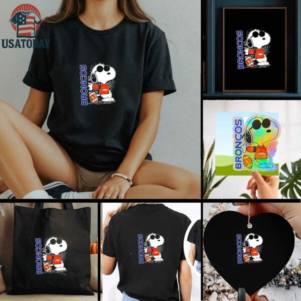 Snoopy x Denver Broncos football shirt