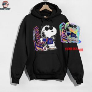 Snoopy x Detroit Tigers Baseball shirt