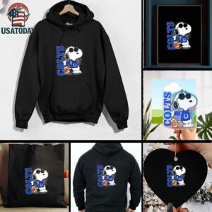 Snoopy x Indianapolis Colts football shirt