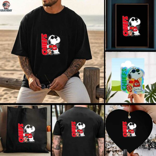 Snoopy x Kansas City Chiefs football shirt