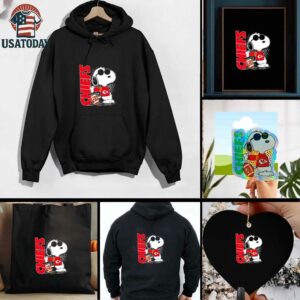 Snoopy x Kansas City Chiefs football shirt