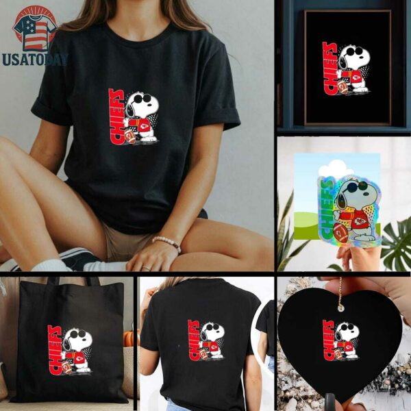 Snoopy x Kansas City Chiefs football shirt