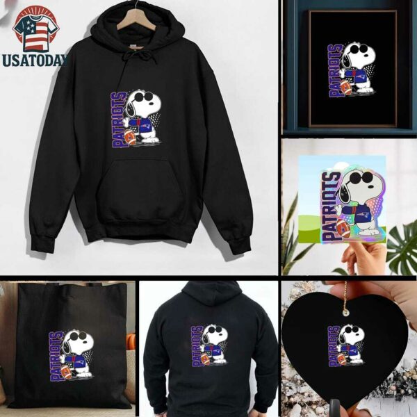 Snoopy x New England Patriots football shirt