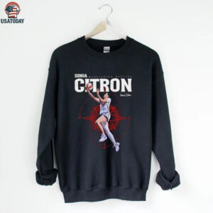 Sonia Citron lay up signature Washington Mystics shirt