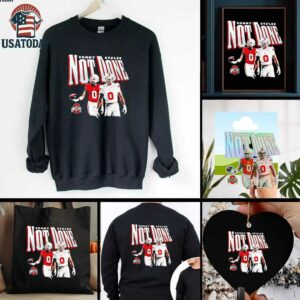 Sonny Styles illustrated not done Ohio State football shirt