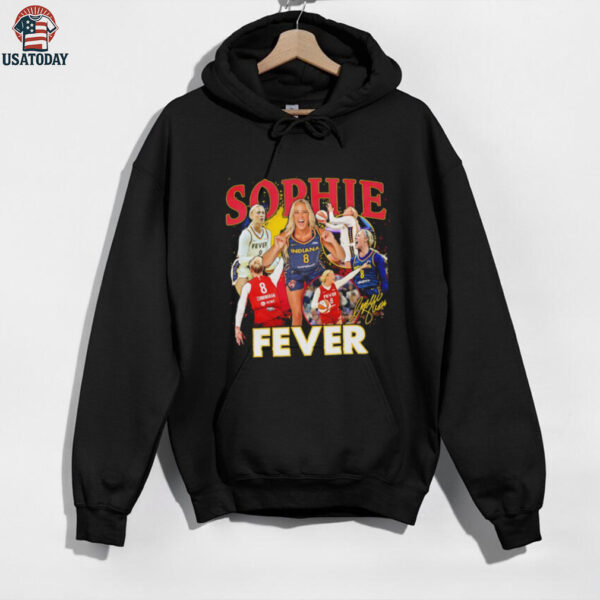 Sophie Cunningham Indiana Fever WNBA All Star collage signature shirt