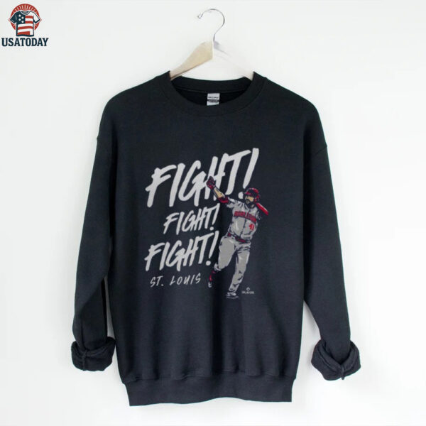 St. Louis Baseball Alec Burleson Fight Fight Fight Shirt