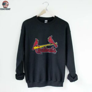 St. Louis Cardinals Navy Official Team Wordmark T Shirt