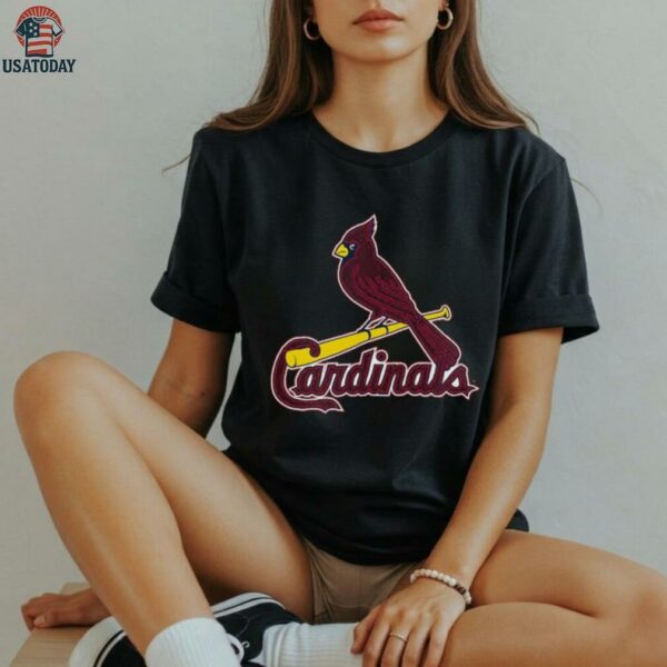 St. Louis Cardinals Red Logo Primary Team T Shirt