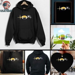 Steelers Baseball Heart Shirt