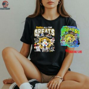 Steelers all time greats 1933 2025 6x SB champions shirt