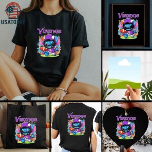 Stitch Fan Minnesota Vikings Nfl Shirt