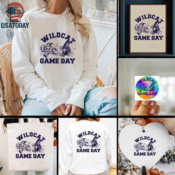Summit Sportswear K State Wildcats White Gameday Foam Finger T Shirt