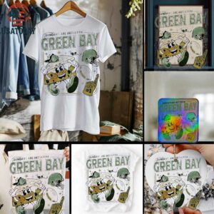 Sundays are better in Green Bay Packers shirt