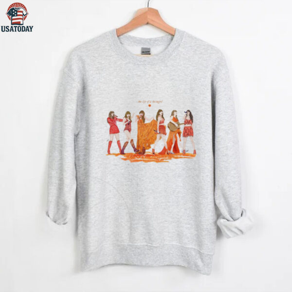 T.S Orange The Life Of A Showgirl Shirt
