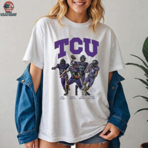 TCU Horned Frogs football players vintage shirt