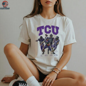 TCU Horned Frogs football players vintage shirt